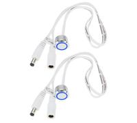 eMagTech 2 interruptores de atenuación táctil de tira con macho y hembra de 24 V/12 V 17,5 mm, adecuado para tira LED