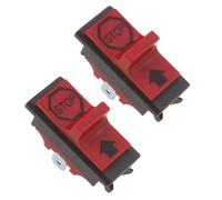 eMagTech 2 interruptores de parada de encendido y apagado de motosierra compatibles con Husqvarna 365 371 372 336 385 390 compatible con motosierras JONSERED 2063 2065 2165 2071 2171