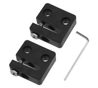 eMagTech 2 Juegos de Tuerca T8 Tornillo M5 Thin Hex Nut Screw Nut Seat Nut Block 8 mm Diámetro Compatible con CNC/3D Printer 2 mm Pitch 8 mm Lead