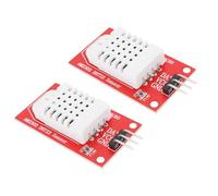 eMagTech 2 módulos digitales de sensor de temperatura y humedad 3.3V-5V AM-2302 DHT-22 compatibles con A-rduino