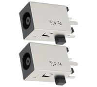eMagTech 2 paquetes de puertos de alimentación CC W28C001 de 4,5 x 2,9 mm, punta redonda compatible con Dell Inspiron 27 7720