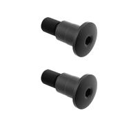 eMagtech 2 piezas CNC adaptador de espejo retrovisor extremo barra manillar motocicleta adaptador aleación de aluminio compatible con Yamaha MT125 MT07 MT09 MT10 XSR700 XSR900