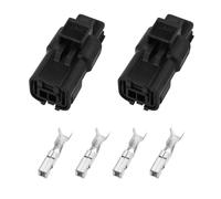 eMagTech 2 Piezas Conector de Termostato de 2 Pines Conector de Enchufe para Automóvil Compatible con Renault Compatible con Peugeot Mini Compatible con Citroen Compatible con Vauxhall