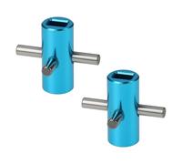 eMagTech 2 Piezas de Bloqueo de Diferencial para Coche RC Eje Fijo Compatible con T-Amiya TT02 TT02D El Coche RC