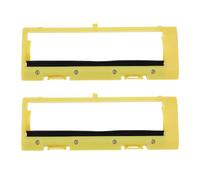 eMagTech 2 Piezas de Cubierta Protectora Cepillo Rodillo de Aspiradora de Repuesto de 16,5 X 5,75 Cm Compatible con ILIFE A4 A4S T4 El Robot Serie