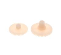 eMagTech 2 Piezas de Engranajes de Repuesto Engranaje de Motor Engranaje de Cepillo Lateral Compatible con IRobot 5 6 7 Series Accesorios de Robot de Barrido Robótico Engranaje Rosa