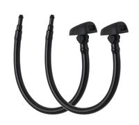 eMagTech 2 piezas de repuesto para limpiaparabrisas de coche, boquilla de chorro, conector de manguera, limpiaparabrisas 6438CA 6438H4, compatible con Citroen C4 DS3 2004 a 2016
