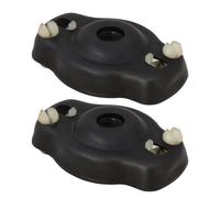 eMagTech 2 Piezas de Soporte de Trinquete de Arranque para Cortadora de Césped Compatible con Stihl FS38 FS40 FS55 FS56RC FS70 4140 190 2010 Negro 50 X 23,5 X 7 Mm