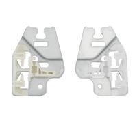 eMagTech 2 Piezas Kit de Reparación Elevalunas Delantero Derecho E Izquierdo Pieza Deslizante Metal para Conductor VL VR Compatible con BMW E46 BFC4622-L BFC4622-R 51337020659 51337020660