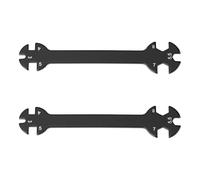 eMagTech 2 Piezas Llave Multi Hexagonal y Destornillador de Tuercas 3 4 5 5,5 7 8 mm Compatible con RC Coches Camiones Buggies