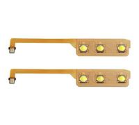 eMagTech 2 Piezas Reemplazo de Cable Flexible de Botón de Encendido de Volumen Compatible con Nintendo Switch Lite Reemplazo de Cable Flexible de Plástico Metálico