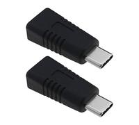 eMagTech 2 Piezas Tipo-C Macho A Mini USB Hembra Adaptador Compatible con Carga Y Sincronización de Datos Convertidor de Conector para Teléfono Móvil Tableta Cámara Digital Auriculares Bluetooth