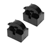 eMagTech 2 relés de arranque de refrigerador de 15 ohmios, 1 pin, relé de arranque PTC, piezas de repuesto para refrigerador, resistencia del compresor para mini neveras, refrigeradores compactos,