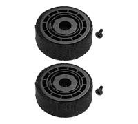 eMagTech 2 Ruedas de Repuesto para Barredora Compatible con IRobot Braava Jet M6