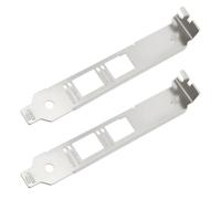 eMagTech 2 soportes de altura completa para tarjeta de red de computadora compatible con Intel X520-DA2, 2 SFP+ 10G