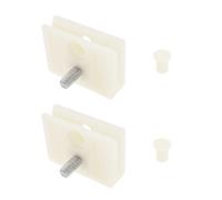 eMagTech 2 soportes de montaje de plástico para ventana de coche, hebilla de fijación de plástico compatible con Nissan Micra K11 modelos 1993 a 2002 con enchufe