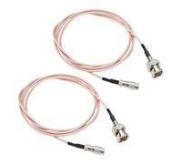 eMagTech 2 unidades BNC macho a DIN 1,0/2,3 macho SDI cable coaxial RG179 de 1 m compatible con Blackmagic Video Assist