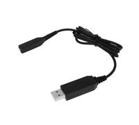 eMagTech 2 Unidades Cable de Carga USB para Maquinilla de Afeitar 6 V Compatible con Braun 3080 5514 5515 MGK3040 3060 100 Cm Color Negro