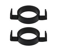 eMagTech 2 x H7 LED Base Adaptador Soporte Faro Bombilla Clip Retenedor Negro Compatible con 508 2008 3008 C5 DS5 DS6