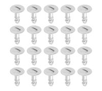 eMagTech 20 Piezas Clips para Tapa Motor Tornillos Compatible con Audi Compatible con Seat Compatible con Skoda Compatible con VW 4A0863821A 4A0863821B 8D0805121