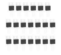 eMagTech 20 unidades TIP41C 100V 6A Triode TO-220 Transistor de potencia en línea de gran chip de silicona NPN para aplicaciones de conmutación lineal de potencia Audiov