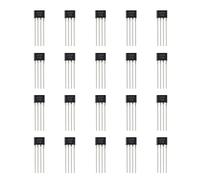 eMagTech 20pcs QX5252F Chip de Control de Luz de Césped Solar Controlador LED Transistor de Luz de Jardín Solar TO-94 0.9V-1.5V 3-300mA