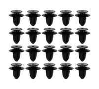 eMagTech 20Pcs Retención para Panel Ajuste Puerta Clips Panel Ajuste Tarjeta Puerta 7H0843213 Clip Sujeción para Ajuste Puerta Hebilla Interior Puerta Compatible con VW T5 T6 Negro