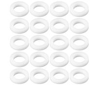 eMagTech 20x Arandelas de PTFE de 9,5 X 5,5 X 1,5 Mm para Sellar Manómetros con Rosca BSPP de 1/4"