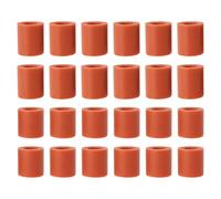 eMagTech 24 Piezas Columna Niveladora de Silicona para Cama Caliente de Impresora 3D Altura de Pieza 18 Mm/16 Mm Estable Amortiguador de Silicona Resistente Al Calor Color Naranja