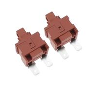 eMagTech 2pcs Conjunto de Interruptor de 2 Pines para Aspiradora Pieza de Repuesto Módulo de Interruptor de Botón Pulsador Unipolar Compatible con Dyson DC14 Y DC07