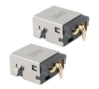 eMagTech 2pcs Puerto de Carga con Conector de Alimentación de CC de Compatible con MSI GF65 Thin 9sexr-229fr Compatible con MS-16W1 Conector de Alimentación de CC de 16,8 X 13,7 Mm