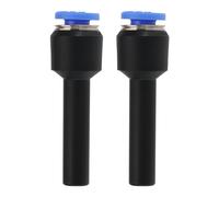 eMagTech 2Uds. Conector Recto Reductor Ajuste de Empuje Neumático Accesorio Reductor de Empuje Recto para Tubo de 4mm de Diámetro Exterior A Manguera de 6mm de Diámetro
