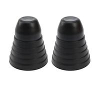 eMagTech 2Uds Universal LED Faros de Coche Cubiertas Antipolvo de Goma Impermeable A Prueba de Polvo Tapa de Faro 5-7cm Xenón Flexible Carcasa de Faro de Coche Tapa de Carcasa