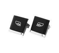 eMagTech 2X Cubiertas para Interruptores de Elevalunas El¨¦ctricos del Asiento del Conductor Compatible con Porsche Cayenne 2011-2018 (n.¡ã 1-2)