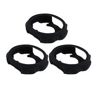 eMagTech 3 fundas protectoras de silicona para reloj, color negro, a prueba de golpes, compatible con Garmin Forerunner 235 735xt, Silicona