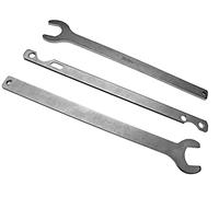 eMagTech 3 piezas de bomba de agua polea Hub embrague ventilador herramienta de sujeción 32 y 36 mm Llave Set