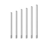 eMagTech 30 Pasadores de Tornillo de Un Solo Diente para Correa de Acero Inoxidable de 1 Mm de Diámetro Adecuados para Varios Relojes.