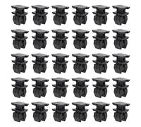 eMagTech 30x Clips Tira para Cubierta Umbral de Maletero Compatible con Mercedes-Benz SLK W170 W17 CLK W208 W209 SL W230 S W220 W140 Vaneo Clips Panel Puerta Montajes Molduras A1249900792