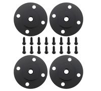 eMagTech 4 adaptadores de tuerca de montaje de zapata caliente de 1/10.2 cm-20 de diámetro de rosca de 39,5 mm con tornillo para la mayoría de trípodes y monopiés, adaptador de tornillo de trípode,