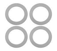 eMagTech 4 Arandelas Pedal de Bicicleta de 1,5mm Grosor Arandelas de Pedal Acero Inoxidable 304 para Ejes de Pedal 9/16 Pulgadas Bielas Bicicletas de Montaña Bicicletas de Carretera