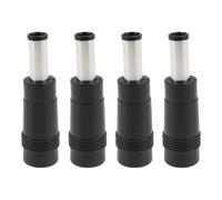 eMagTech 4 Conectores Adaptadores de Corriente para Ordenador Portátil (Hembra de 5,5 X 2,1 Mm A Macho de 6,5 X 4,4 Mm)