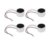 eMagTech 4 Micrófonos Electret de 2,2 KΩ Y 0,5 MA (9,7 X 6,5 Mm) para Electrónica de Consumo Y Ordenadores.