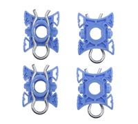 eMagTech 4 Piezas 3509416 Clips Deslizantes de Guía del Regulador de Ventana Delantera Bloque de Mandíbula de Pivote Deslizante Piezas de Repuesto Automáticas para 740 940 960 S80 XC70 XC90 V70