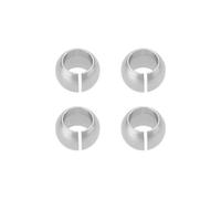 eMagTech 4 Piezas de Bolas de Brazo de Suspensión de Baja Fricción de Aleación de Aluminio Piezas de Coche Modelo RC de Baja Fricción Compatible con Ta-Miya TT02 54559 1/10 RC Car
