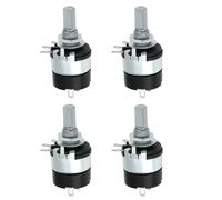 eMagTech 4 potenciómetros lineales B4K7 de 4,7 K ohmios con interruptor WH137-2 RV137-2 para circuito de atenuación LED estéreo antiguo