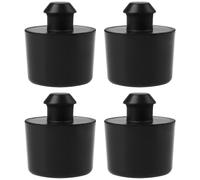 eMagTech 4 topes de goma para asiento de motocicleta de 8/10 mm, 21,5/19,5 mm x 26 mm, compatible con MZ ETZ 125 150 250 301 251