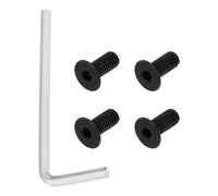 eMagTech 4 Tornillos de Cabeza de Frente Compatible con Ninebot ES1 ES2 ES4 Kit de Tornillos de Cabeza Hueca de Acero Inoxidable Reparación de Scooter Eléctrico con Llave