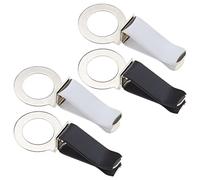 eMagTech 4 Uds Clips de Perfume para Coche Clips de difusor de Aire de Coche Abrazaderas de ambientador de Aire de Coche Clips de ventilación de Coche giratorios 360 °