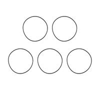 eMagTech 5 correas de transmisión de goma de 60 mm para reproductores de cinta, cubiertas de casete, discos de CD y ROM