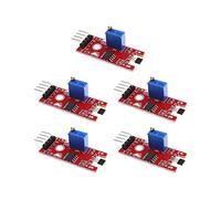 eMagTech 5 uds KY-024 módulo de Sensor de efecto Hall magnético lineal Compatible con Android Compatible con microcontroladores Raspberry Pi ESP8266